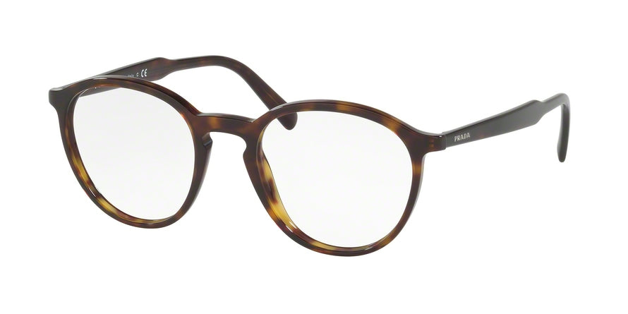 Prada CONCEPTUAL PR13TVF Phantos Eyeglasses 2AU1O1-HAVANA 51-20-145 - Color Map havana