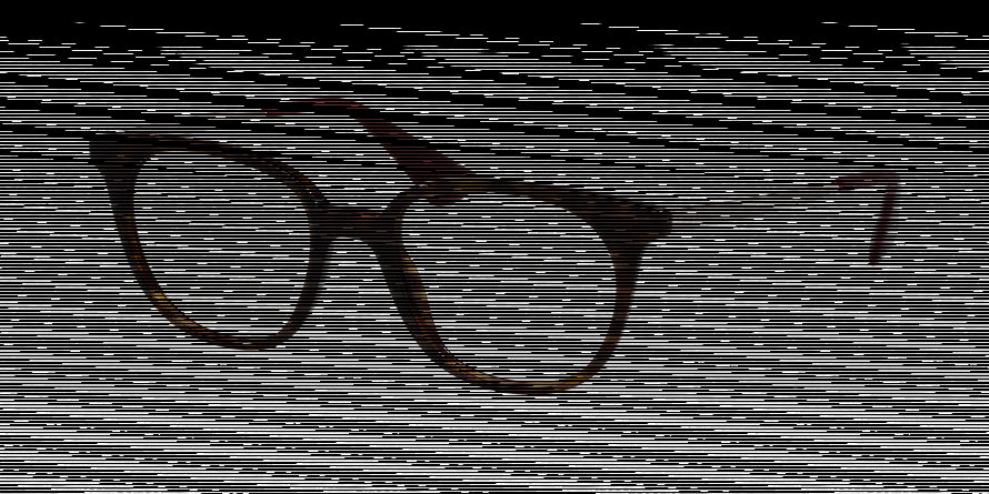 Prada CATWALK PR13UV Oval Eyeglasses 2AU1O1-HAVANA 50-18-140 - Color Map havana
