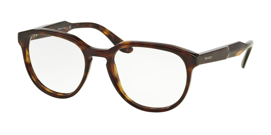 Prada PR18SV Phantos Eyeglasses 2AU1O1-HAVANA 53-19-145 - Color Map havana