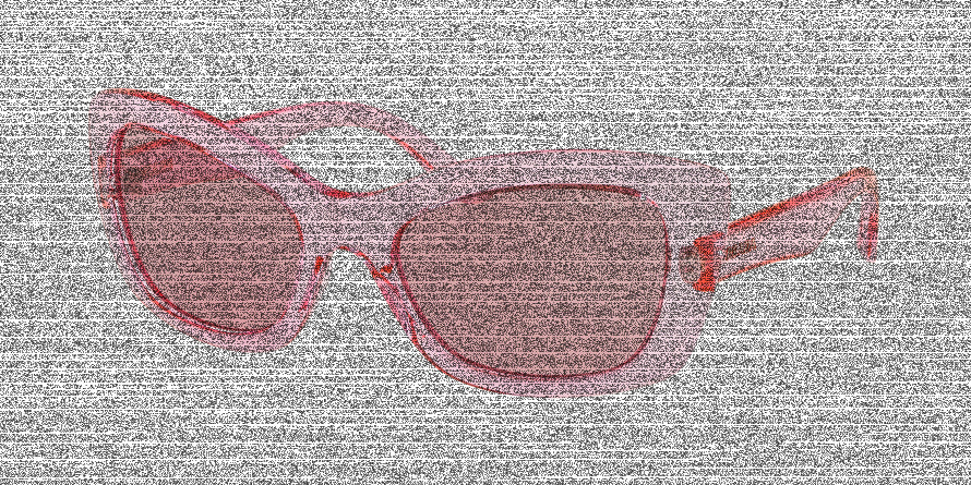 Prada CATWALK PR19MS Cat Eye Sunglasses 339345-PINK 56-20-135 - Color Map pink