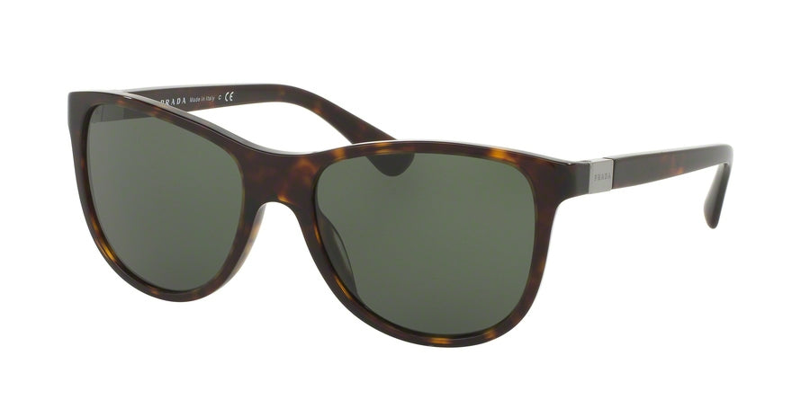 Prada PR20SS Square Sunglasses  2AU0B2-HAVANA 56-18-140 - Color Map havana