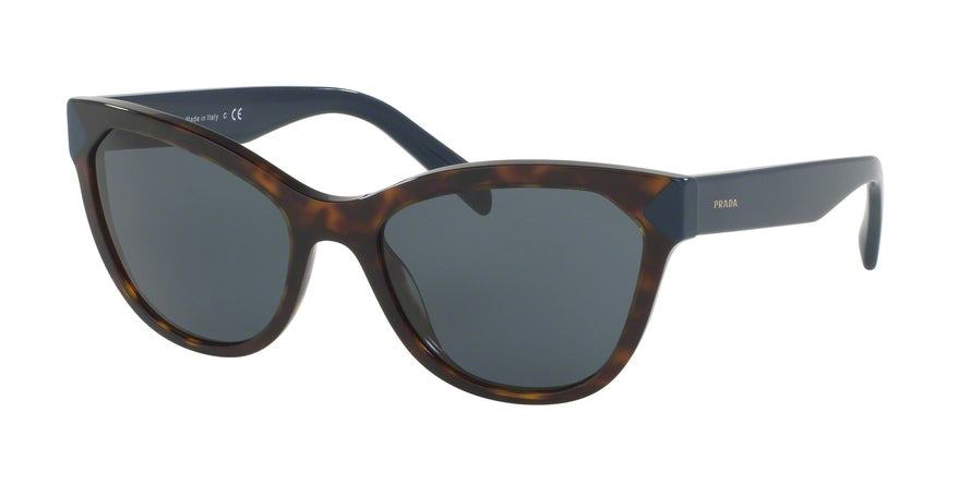 Prada PR21SSF Phantos Sunglasses 2AU2K1-HAVANA 56-19-140 - Color Map havana