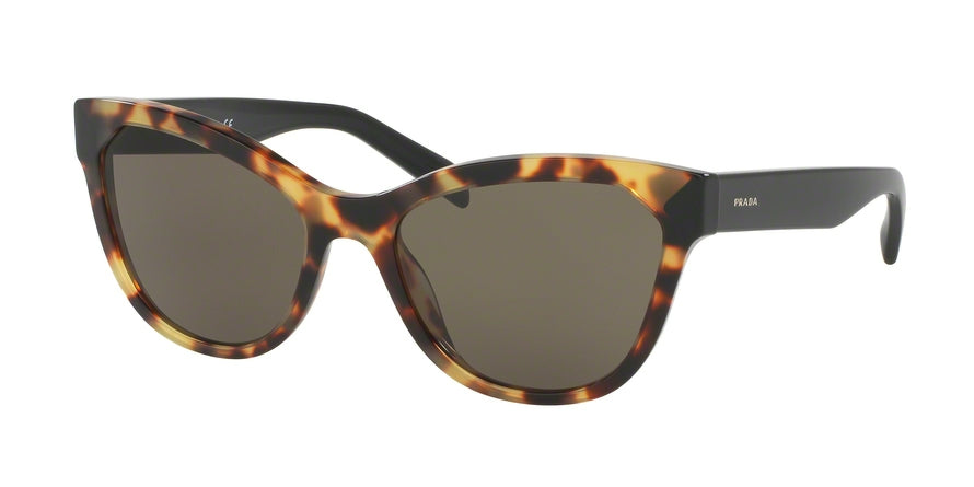 Prada PR21SSF Phantos Sunglasses 7S05S2-MEDIUM HAVANA 56-19-140 - Color Map havana