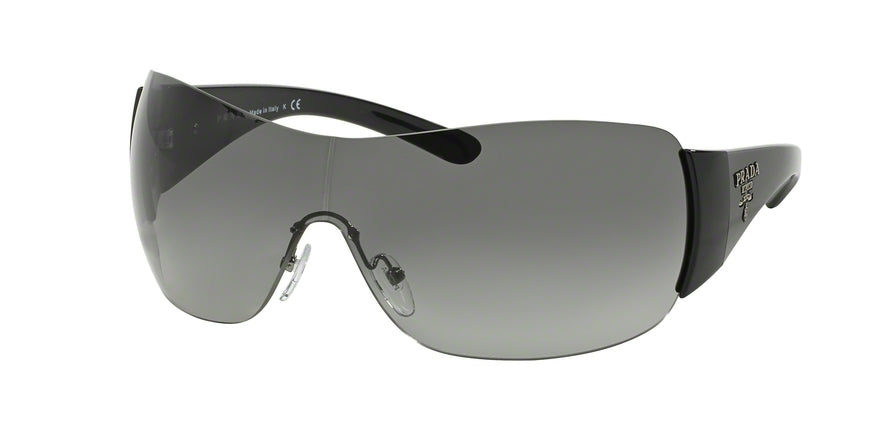 Prada PR22MS Square Sunglasses  1AB3M1-BLACK 35-135-120 - Color Map not applicable