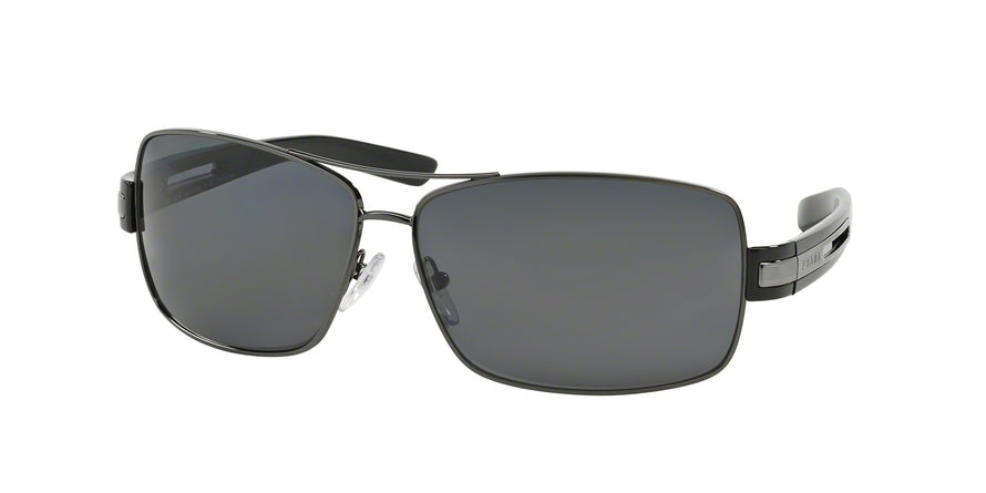 Prada PR54IS Pillow Sunglasses  5AV5Z1-GUNMETAL 64-12-125 - Color Map gunmetal