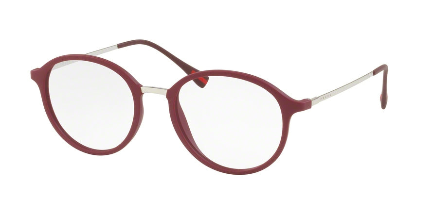 Prada Linea Rossa PS01IV Phantos Eyeglasses VYX1O1-BORDEAUX RUBBER 51-19-140 - Color Map bordeaux