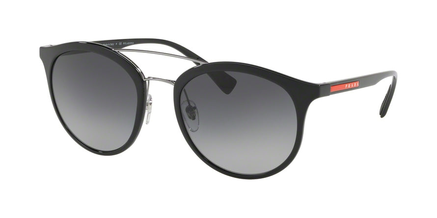 Prada Linea Rossa LIFESTYLE PS04RS Phantos Sunglasses 1AB5W1-BLACK 54-21-135 - Color Map black
