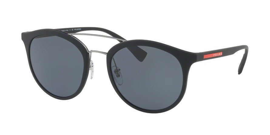 Prada Linea Rossa LIFESTYLE PS04RS Phantos Sunglasses DG05Z1-BLACK RUBBER 54-21-135 - Color Map black
