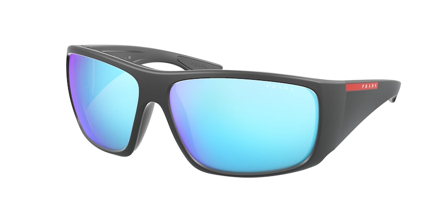 Prada Linea Rossa PS04VS Pillow Sunglasses OAS5M2-GREY DEMISHINY 66-14-130 - Color Map grey