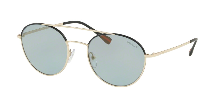 Prada Linea Rossa LIFESTYLE PS51SS Phantos Sunglasses AAV298-PALE GOLD/BLACK 54-20-140 - Color Map gold