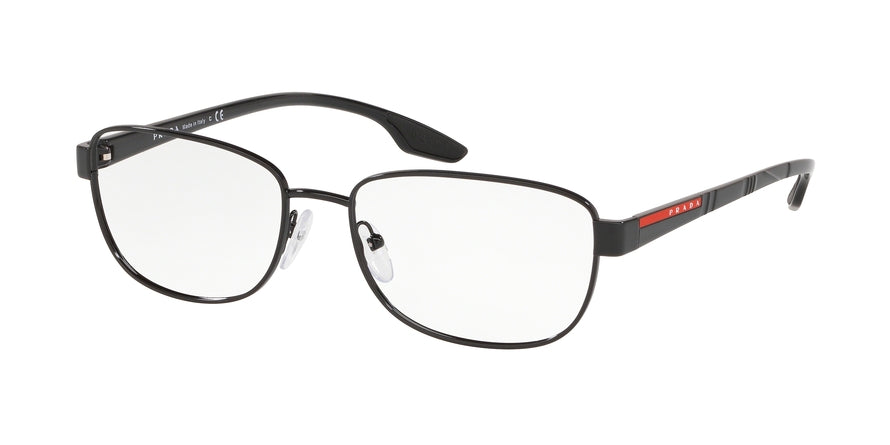 Prada Linea Rossa LIFESTYLE PS52LV Pillow Eyeglasses 1AB1O1-BLACK 56-17-145 - Color Map black