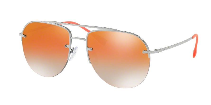 Prada Linea Rossa LIFESTYLE PS53SS Pilot Sunglasses 5AV6U0-GUNMETAL 59-16-140 - Color Map gunmetal