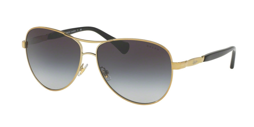 Ralph RA4117 Pilot Sunglasses  313311-GOLD/BLACK 59-13-135 - Color Map gold