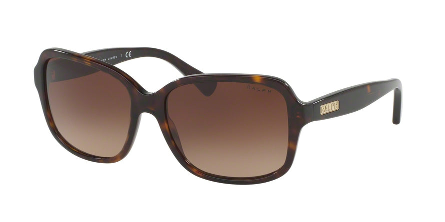 Ralph RA5216 Butterfly Sunglasses  137813-DARK TORTOISE 56-16-135 - Color Map havana