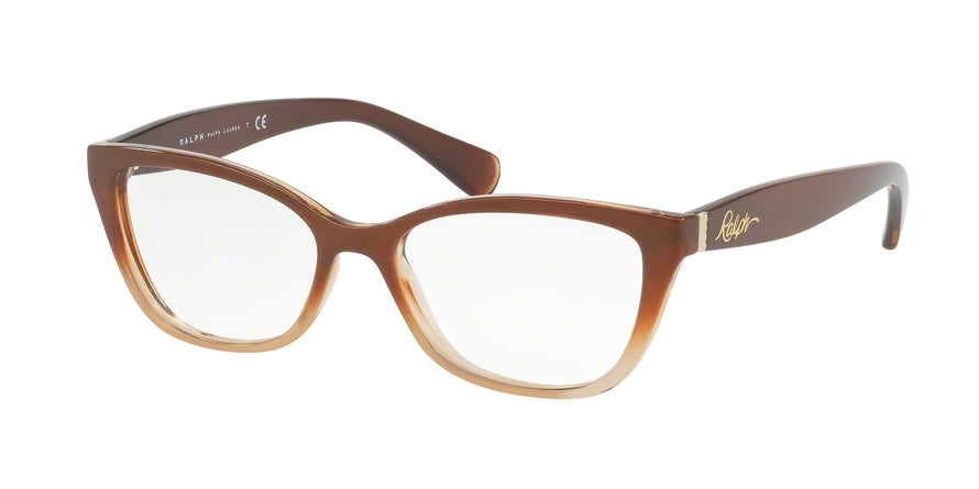 Ralph RA7087 Pillow Eyeglasses  1676-PEARL BROWN GRADIENT 52-16-140 - Color Map brown
