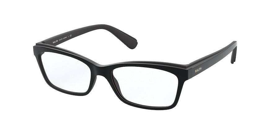 Ralph RA7115 Pillow Eyeglasses  5001-BLACK 54-16-140 - Color Map black