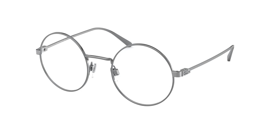 Ralph Lauren RL5109 Round Eyeglasses  9415-SHINY GUNMETAL 48-21-140 - Color Map gunmetal