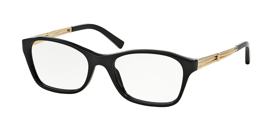 Ralph Lauren DECO EVOLUTION RL6109 Square Eyeglasses  5001-BLACK 54-18-140 - Color Map black