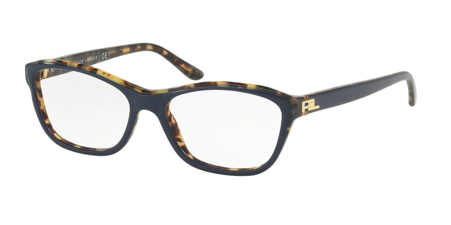 Ralph Lauren RL6160 Rectangle Eyeglasses 5633-TOP BLUE/HAVANA 53-16-140 - Color Map blue