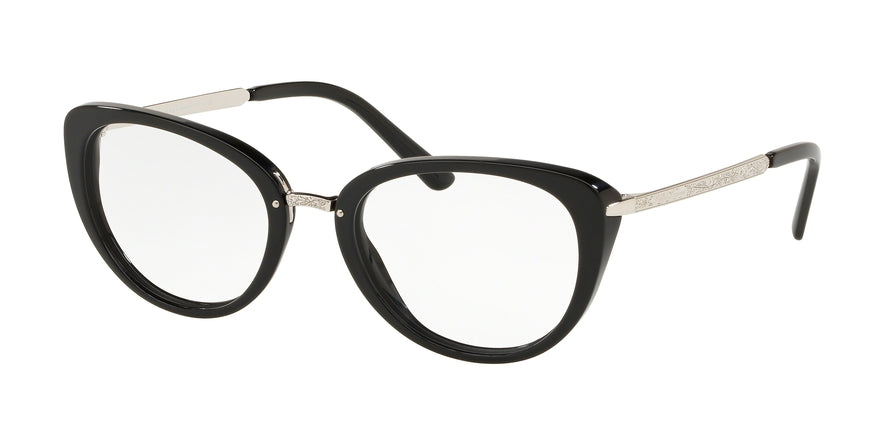Ralph Lauren RL6179 Cat Eye Eyeglasses  5001-BLACK 53-20-140 - Color Map black