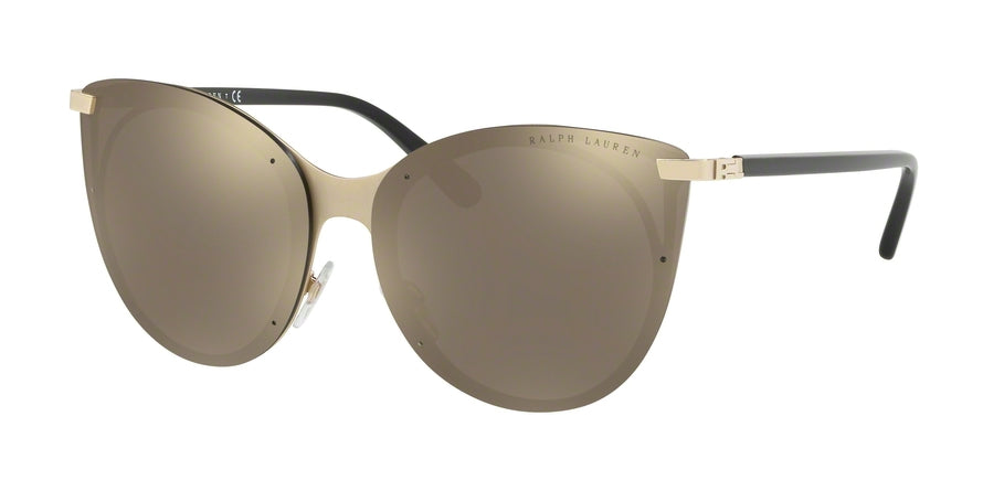 Ralph Lauren RL7059 Butterfly Sunglasses  91165A-PALE GOLD 63-14-145 - Color Map gold