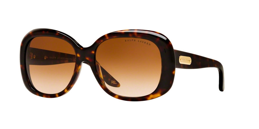 Ralph Lauren RL8087 Square Sunglasses  500313-DARK HAVANA 58-16-135 - Color Map havana