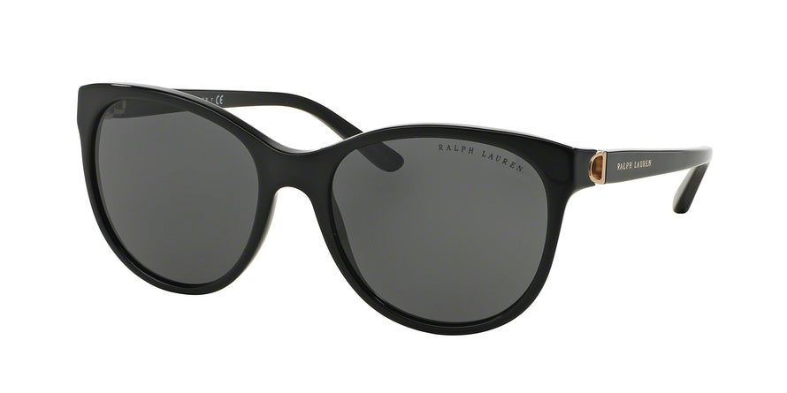 Ralph Lauren RL8135 Square Sunglasses  500187-BLACK 56-18-140 - Color Map black