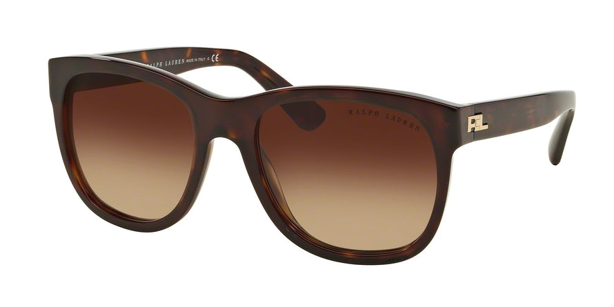 Ralph Lauren RL8141 Square Sunglasses  50033B-DARK HAVANA 56-19-140 - Color Map havana