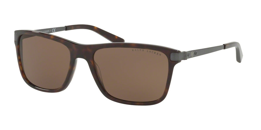 Ralph Lauren RL8155 Square Sunglasses  500373-DARK HAVANA 57-17-140 - Color Map havana