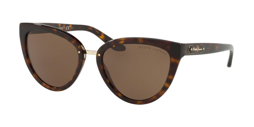 Ralph Lauren RL8167 Cat Eye Sunglasses 500373-DARK HAVANA 55-19-140 - Color Map havana