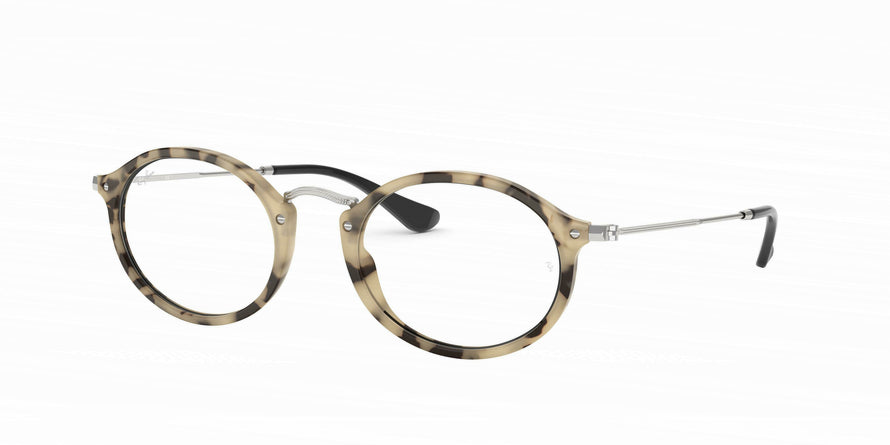 Ray-Ban Optical RX2547V Oval Eyeglasses 5832-HAVANA BEIGE 53-21-145 - Color Map havana