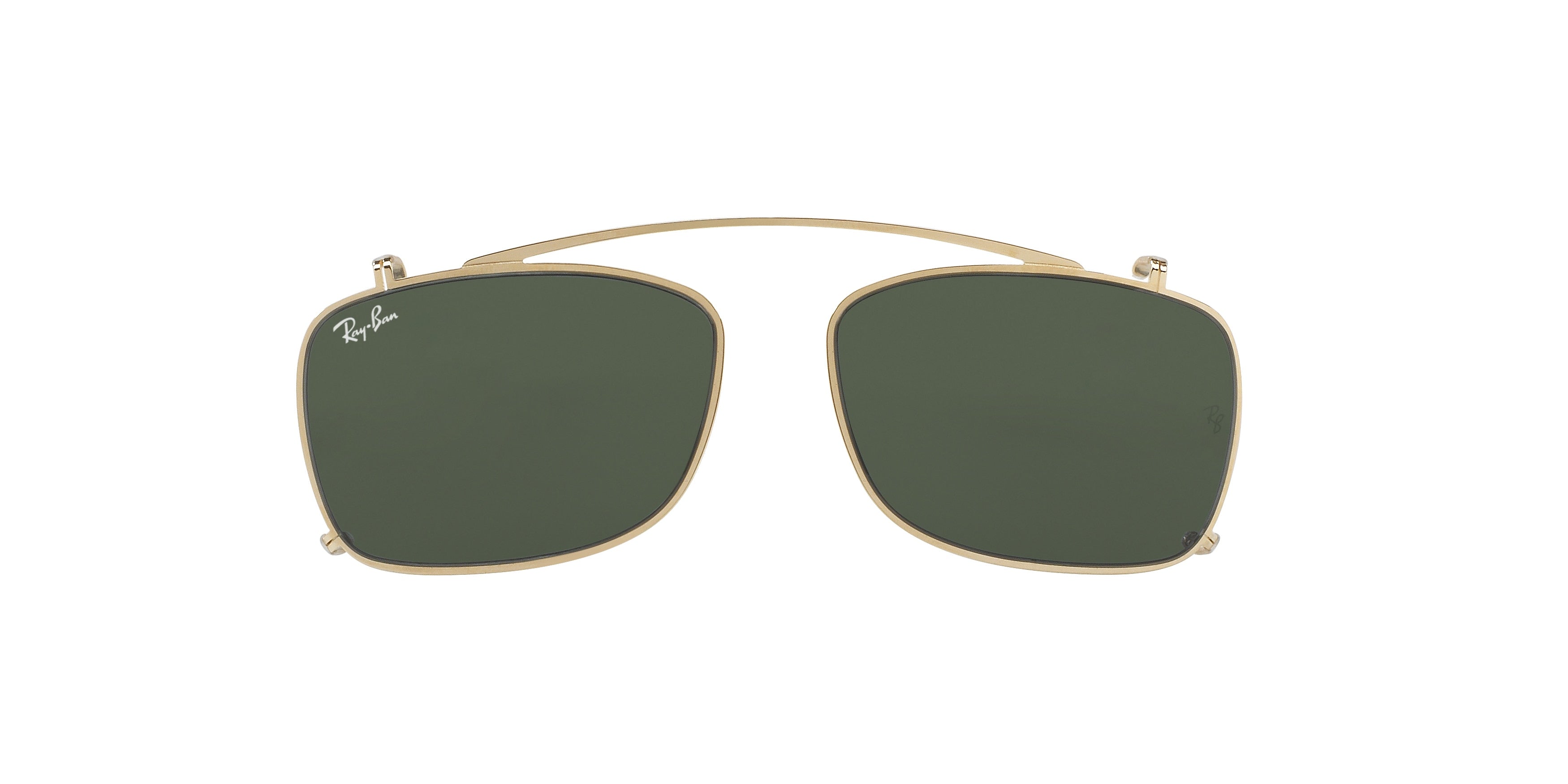 Ray-Ban Optical CLIP ON RX5228C Square Clip-On  250071-Gold 55-0-17 - Color Map Gold