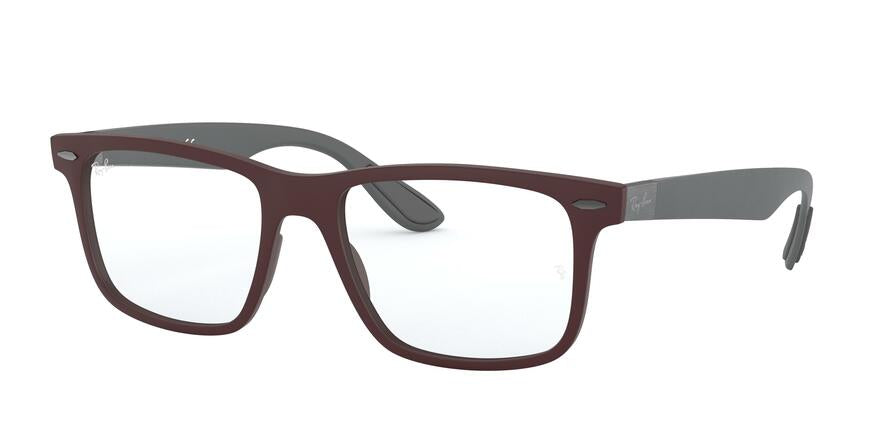 Ray-Ban Optical RX7165 Square Eyeglasses 5771-SAND DARK VIOLET 54-18-150 - Color Map violet