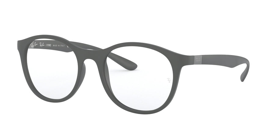 Ray-Ban Optical RX7166 Phantos Eyeglasses 5521-SAND GREY 51-19-140 - Color Map grey