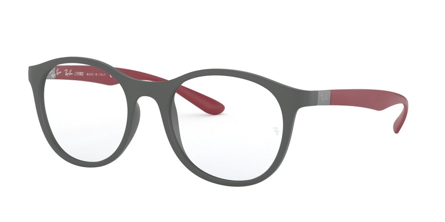 Ray-Ban Optical RX7166 Phantos Eyeglasses 5915-SAND GREY 53-19-145 - Color Map grey
