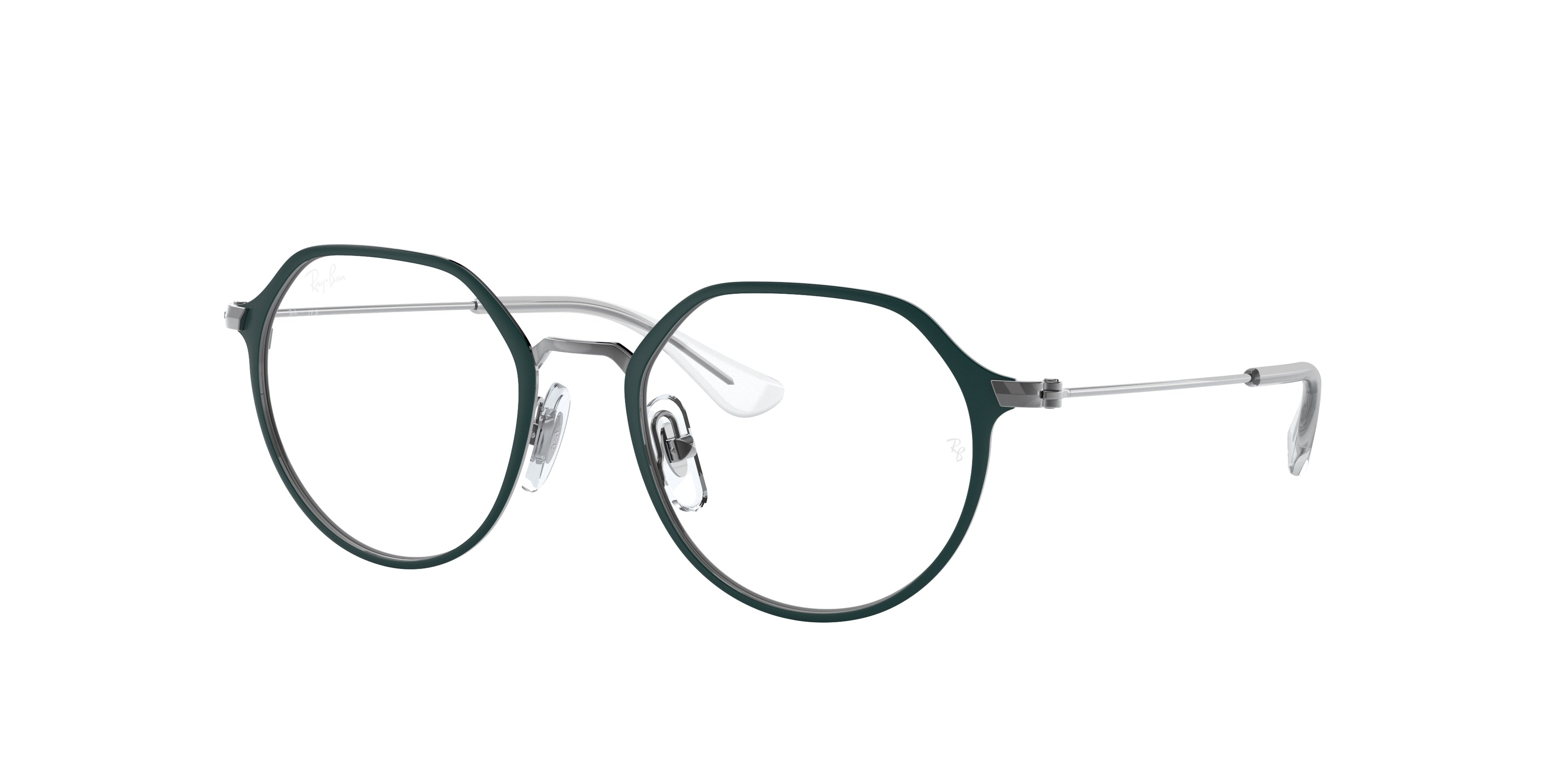 Ray-Ban Junior Vista RY1058 Irregular Eyeglasses  4084-Green 47-130-18 - Color Map Green