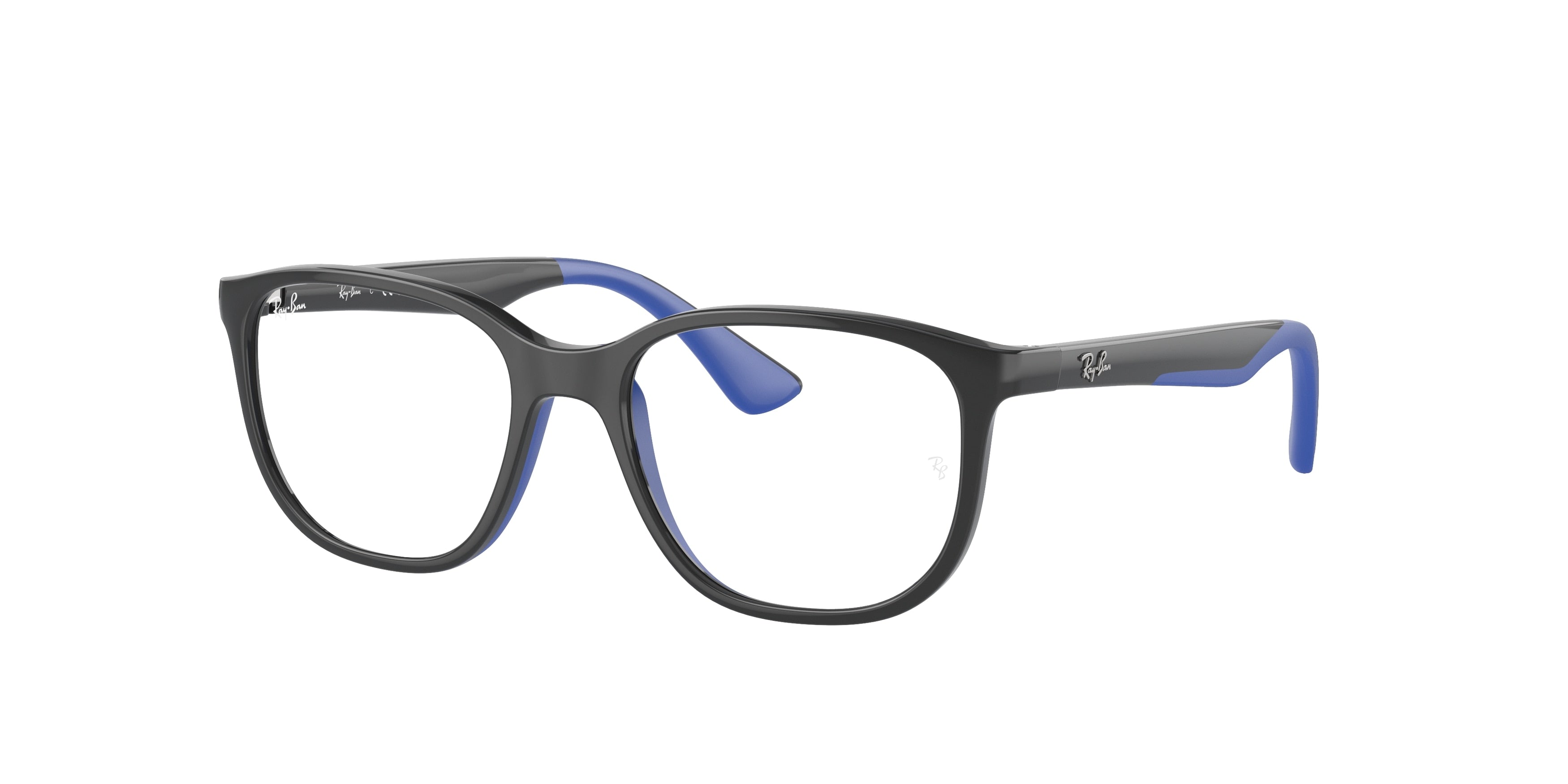 Ray-Ban Junior Vista RY9078VF Square Eyeglasses 3949-Grey On Blue 48-135-16 - Color Map Grey