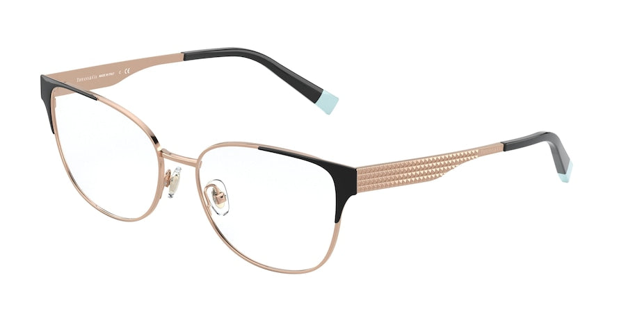 Tiffany TF1135 Pillow Eyeglasses  6007-RUBEDO/BLACK 53-16-140 - Color Map gold