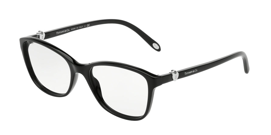 Tiffany TF2081 Square Eyeglasses 8001-BLACK 51-17-135 - Color Map black