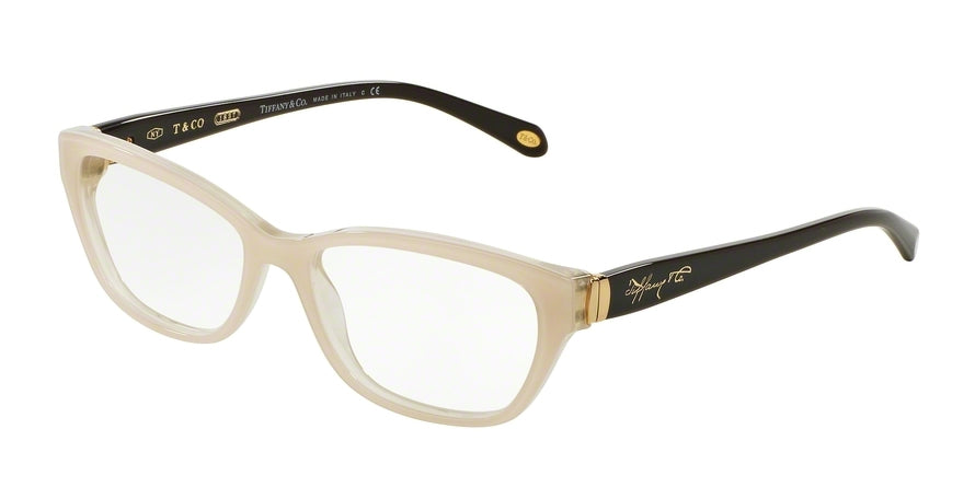 Tiffany TF2114 Square Eyeglasses 8170-PEARL IVORY 53-16-140 - Color Map ivory