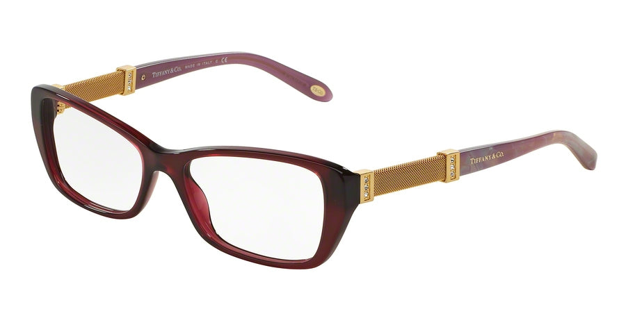 Tiffany TF2117B Cat Eye Eyeglasses 8003-MARC 53-16-140 - Color Map red