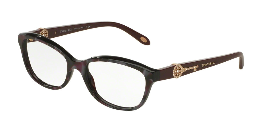 Tiffany TF2127BF Pillow Eyeglasses  8201-RED SHELL 55-17-140 - Color Map multi