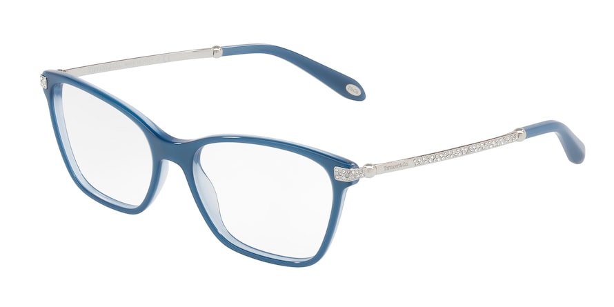 Tiffany TF2158B Butterfly Eyeglasses  8189-PEARL AVIO 52-16-140 - Color Map blue
