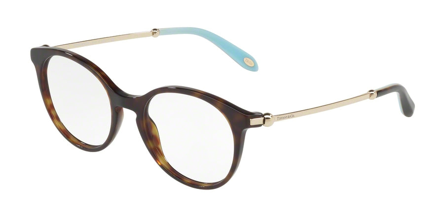 Tiffany TF2159F Phantos Eyeglasses 8015-DARK HAVANA 51-18-140 - Color Map havana