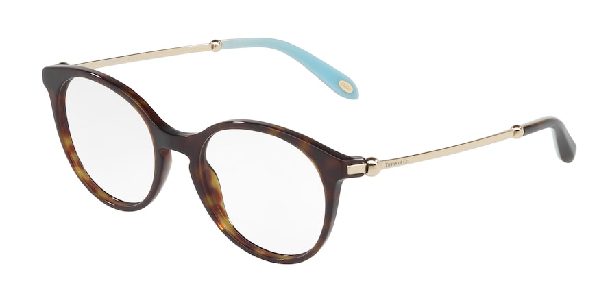 Tiffany TF2159 Phantos Eyeglasses 8015-DARK HAVANA 51-18-140 - Color Map havana
