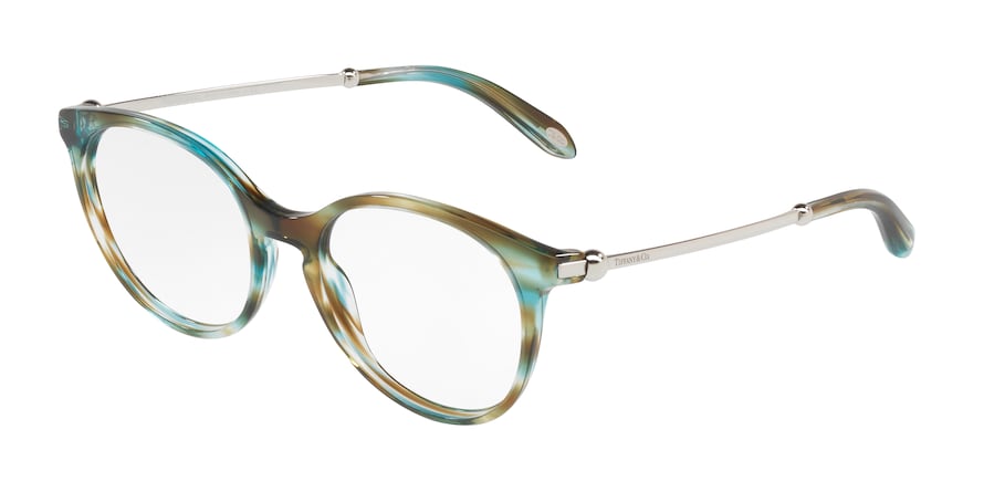 Tiffany TF2159 Phantos Eyeglasses 8124-OCEAN TURQUOISE 51-18-140 - Color Map green