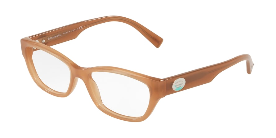 Tiffany TF2172 Rectangle Eyeglasses 8252-OPAL CAMEL 52-16-140 - Color Map bronze/copper