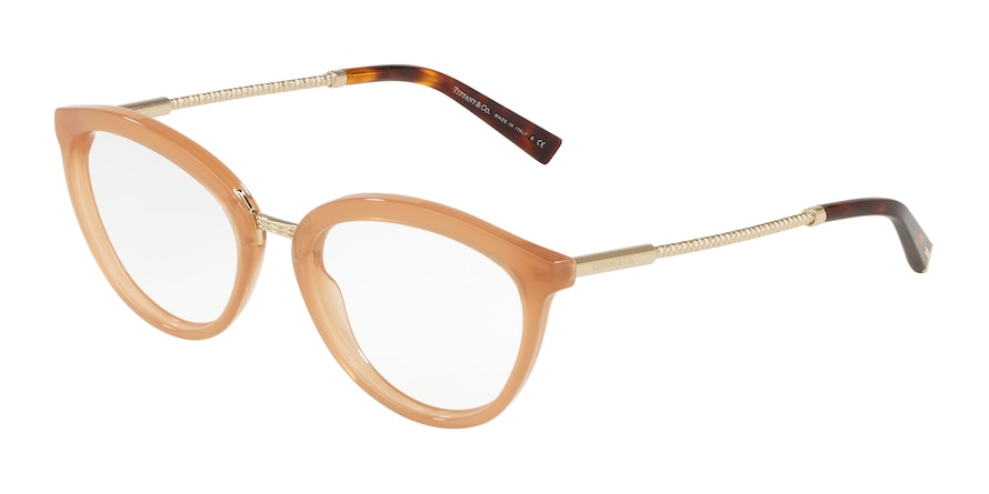 Tiffany TF2173 Phantos Eyeglasses 8252-OPAL CAMEL 51-18-140 - Color Map bronze/copper