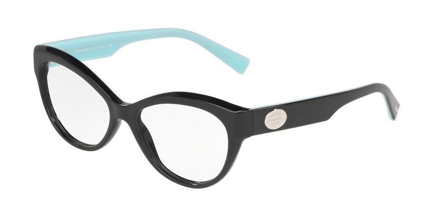 Tiffany TF2176 Irregular Eyeglasses 8293-BLACK 53-15-140 - Color Map black