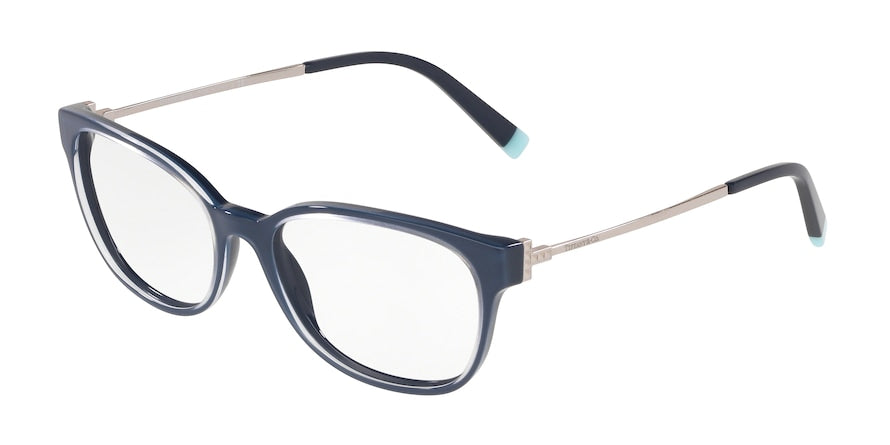 Tiffany TF2177F Square Eyeglasses 8266-CRYSTAL/BLUE 54-17-140 - Color Map blue